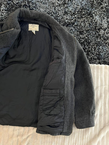 ABERDEEN WOOL JACKET | Full frontal zipper  | Jacket | Oversized Streetwear | Winterwear | Men Women | Cozy Fashion | Gym Fit | Online Shopping