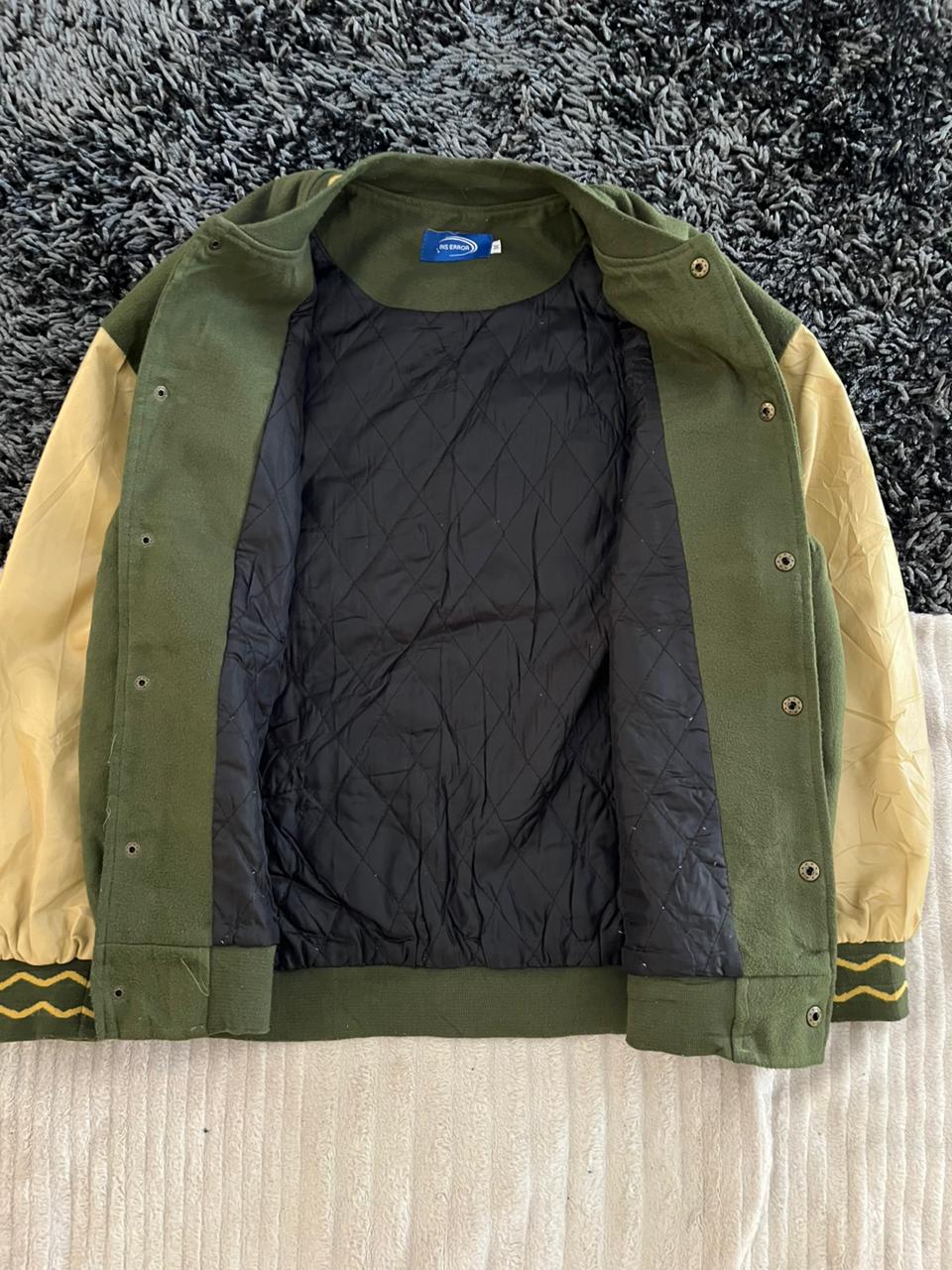 BATSU VARSITY JACKET | Full frontal BUTTON | Jacket | Oversized Streetwear | Winterwear | Men Women | Cozy Fashion | Gym Fit | Online Shopping