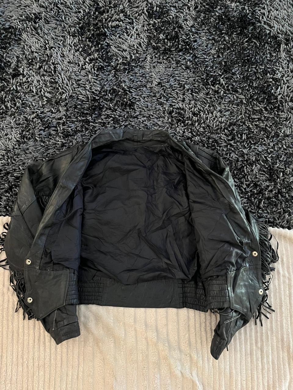 CROP FRINGED Leather jacket | Winterwear|Streetwear | Women leather jacket