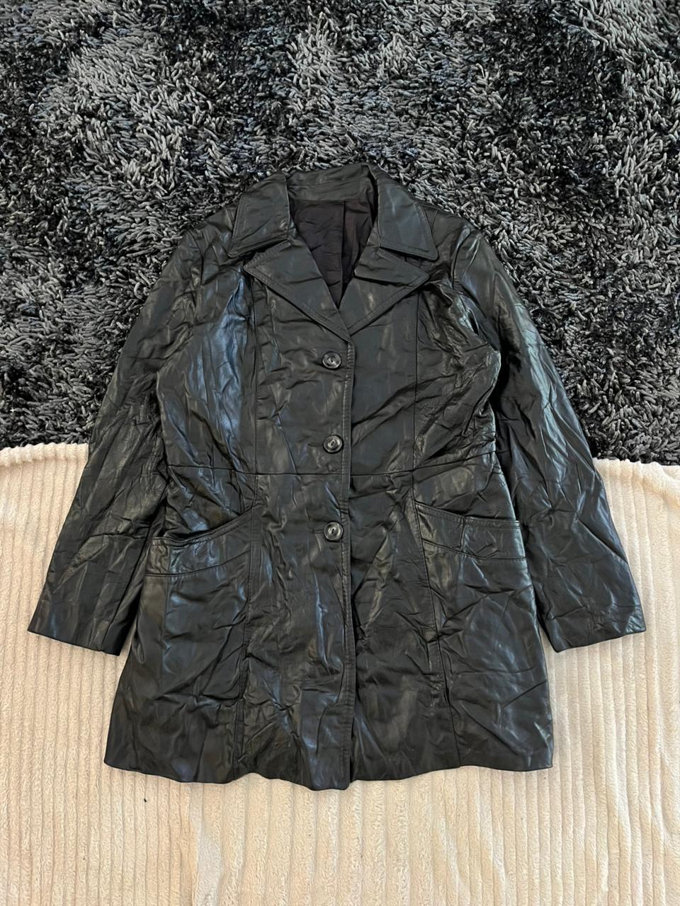 Long length Leather jacket | WOMEN\ Winterwear|Streetwear