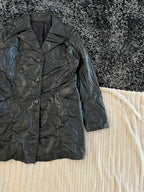 Long length Leather jacket | WOMEN\ Winterwear|Streetwear