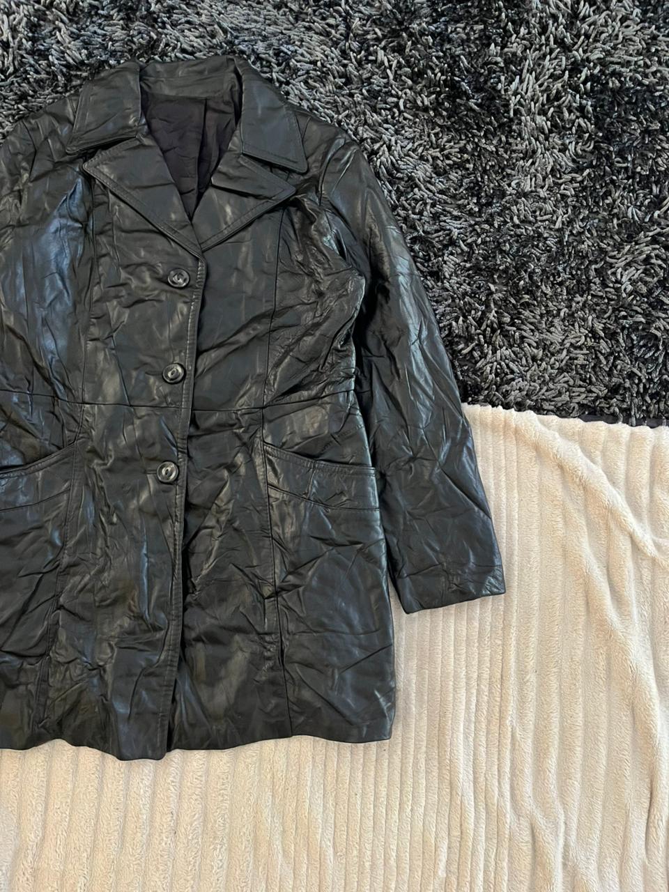 Long length Leather jacket | WOMEN\ Winterwear|Streetwear