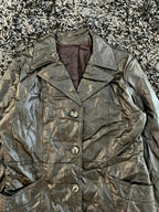 Long length Leather jacket | WOMEN\ Winterwear|Streetwear