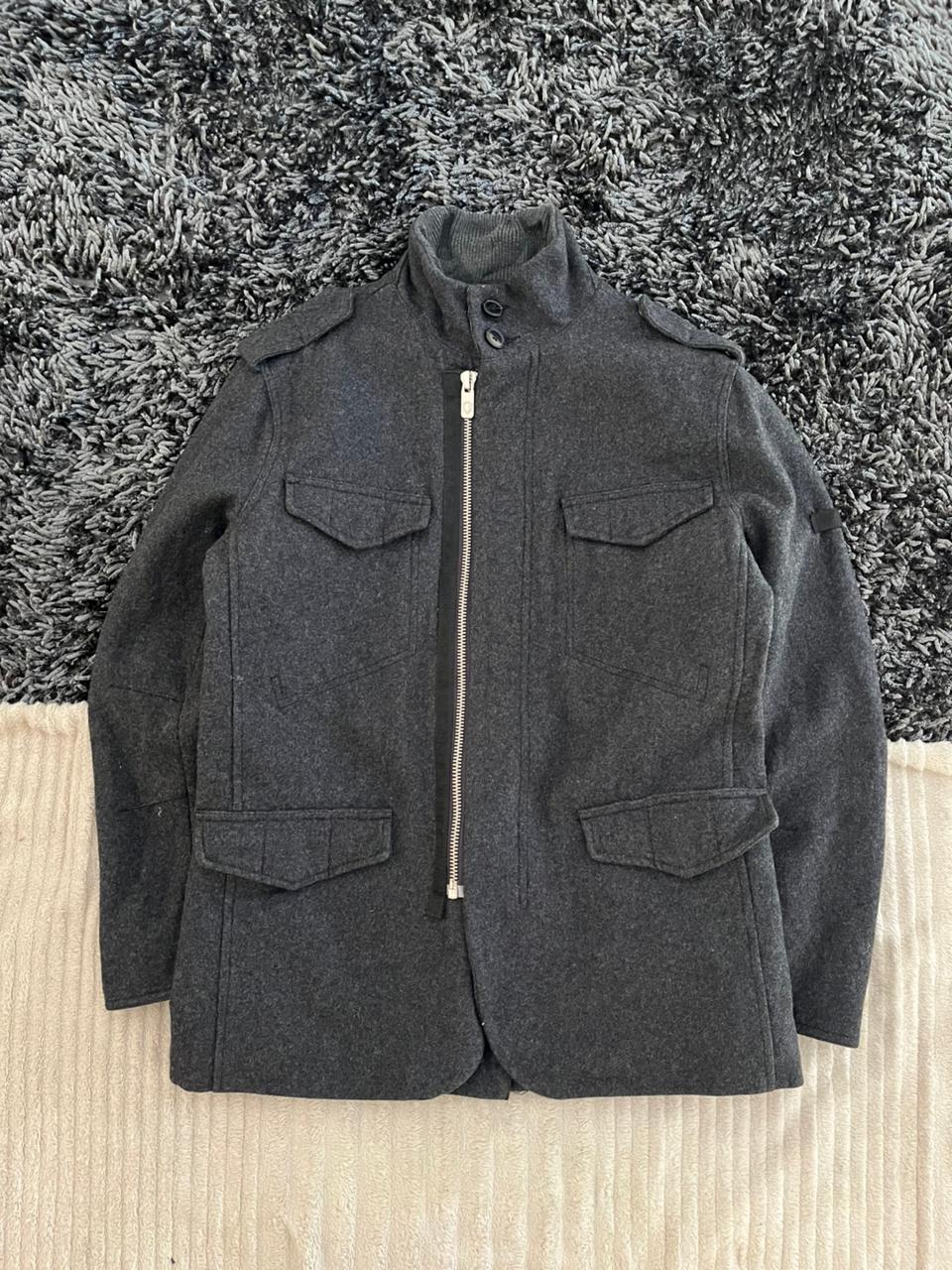 BEN SHERMAN WOOL JACKET | Full frontal zipper  | Jacket | Oversized Streetwear | Winterwear | Men Women | Cozy Fashion | Gym Fit | Online Shopping