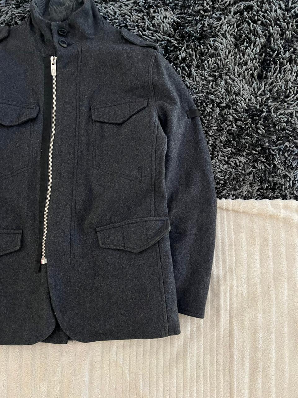 BEN SHERMAN WOOL JACKET | Full frontal zipper  | Jacket | Oversized Streetwear | Winterwear | Men Women | Cozy Fashion | Gym Fit | Online Shopping