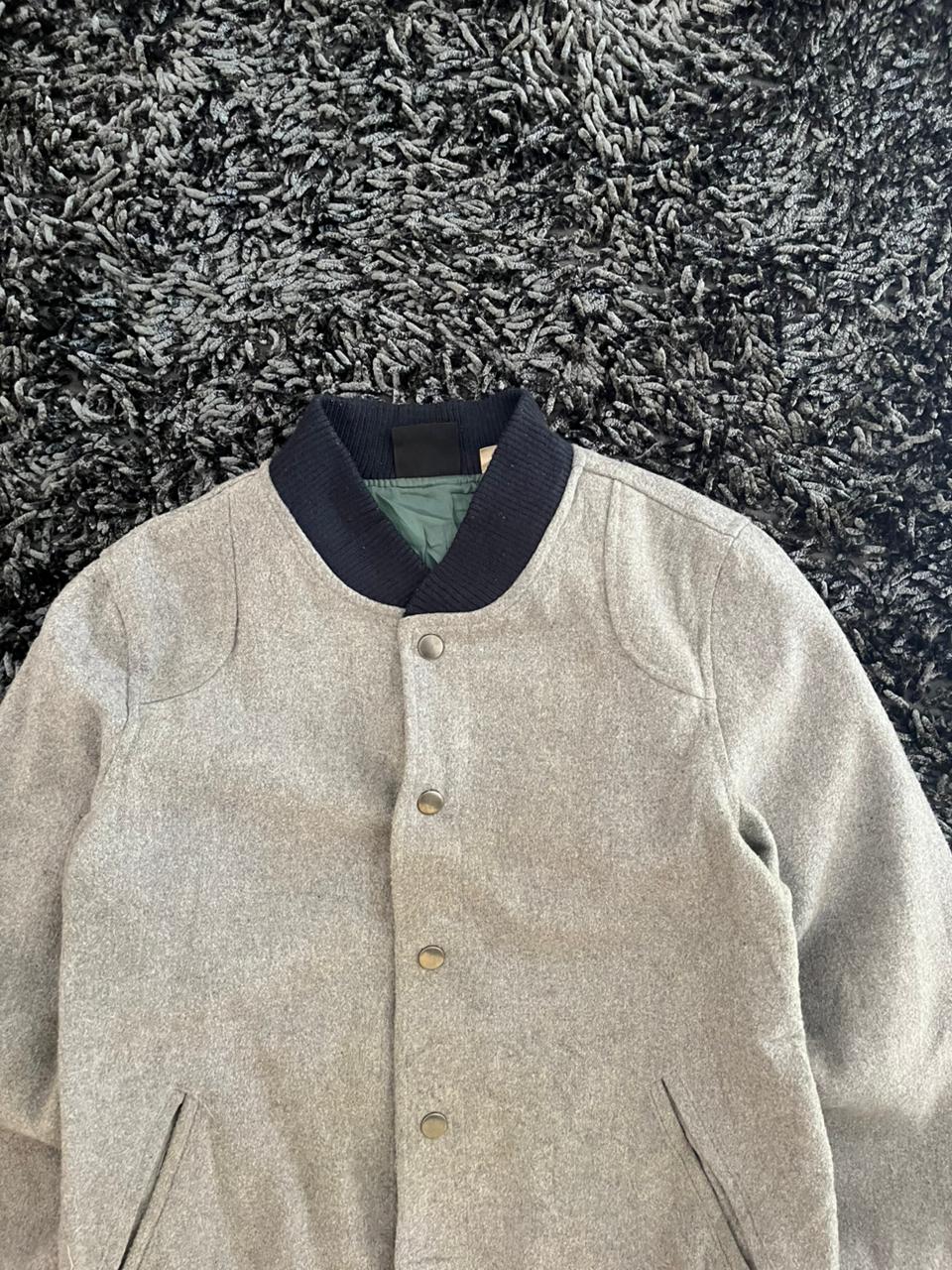 BDG WOOL JACKET | Full frontal zipper  | Jacket | Oversized Streetwear | Winterwear | Men Women | Cozy Fashion | Gym Fit | Online Shopping