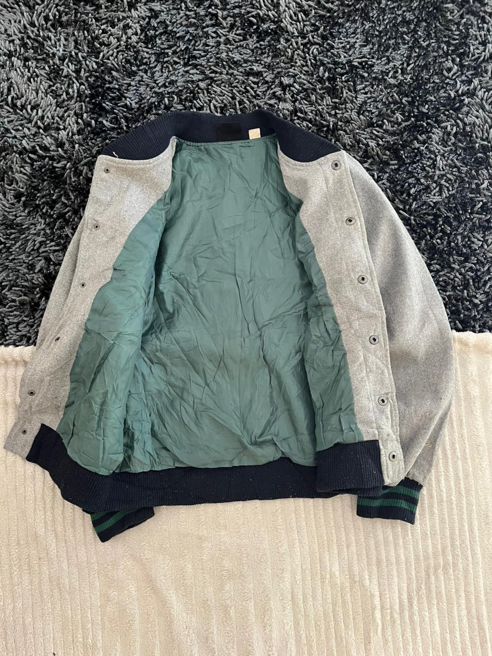 BDG WOOL JACKET | Full frontal zipper  | Jacket | Oversized Streetwear | Winterwear | Men Women | Cozy Fashion | Gym Fit | Online Shopping