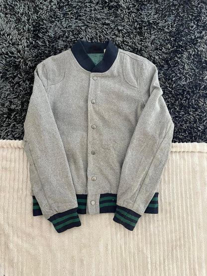 BDG WOOL JACKET | Full frontal zipper  | Jacket | Oversized Streetwear | Winterwear | Men Women | Cozy Fashion | Gym Fit | Online Shopping