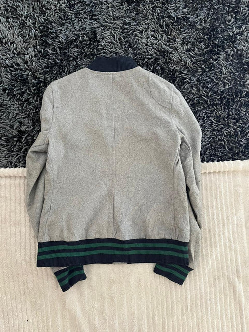 BDG WOOL JACKET | Full frontal zipper  | Jacket | Oversized Streetwear | Winterwear | Men Women | Cozy Fashion | Gym Fit | Online Shopping