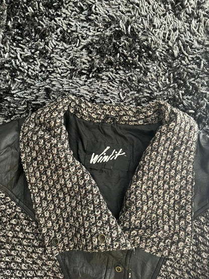 WINLIT WOOL JACKET | Full frontal zipper  | Jacket | Oversized Streetwear | Winterwear | Men Women | Cozy Fashion | Gym Fit | Online Shopping