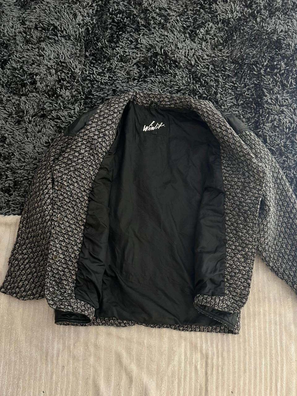 WINLIT WOOL JACKET | Full frontal zipper  | Jacket | Oversized Streetwear | Winterwear | Men Women | Cozy Fashion | Gym Fit | Online Shopping