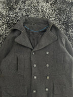 LE CHATEAU WOOL JACKET | Full frontal zipper  | Jacket | Oversized Streetwear | Winterwear | Men Women | Cozy Fashion | Gym Fit | Online Shopping