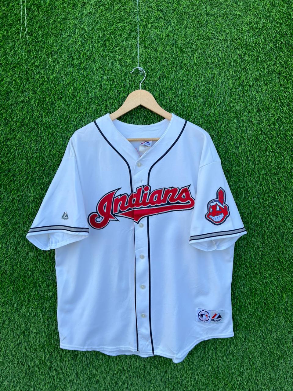 MLB INDIANS SIZEMORE 24 Jersey  |Vintage Oversized  Streetwear | Men Women | online shopping