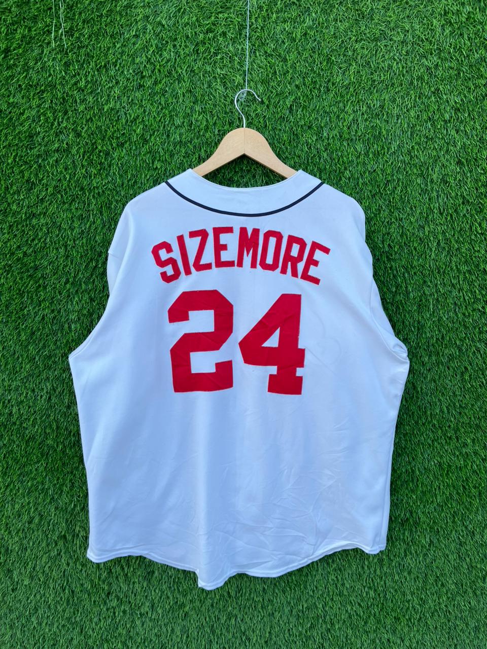 MLB INDIANS SIZEMORE 24 Jersey  |Vintage Oversized  Streetwear | Men Women | online shopping