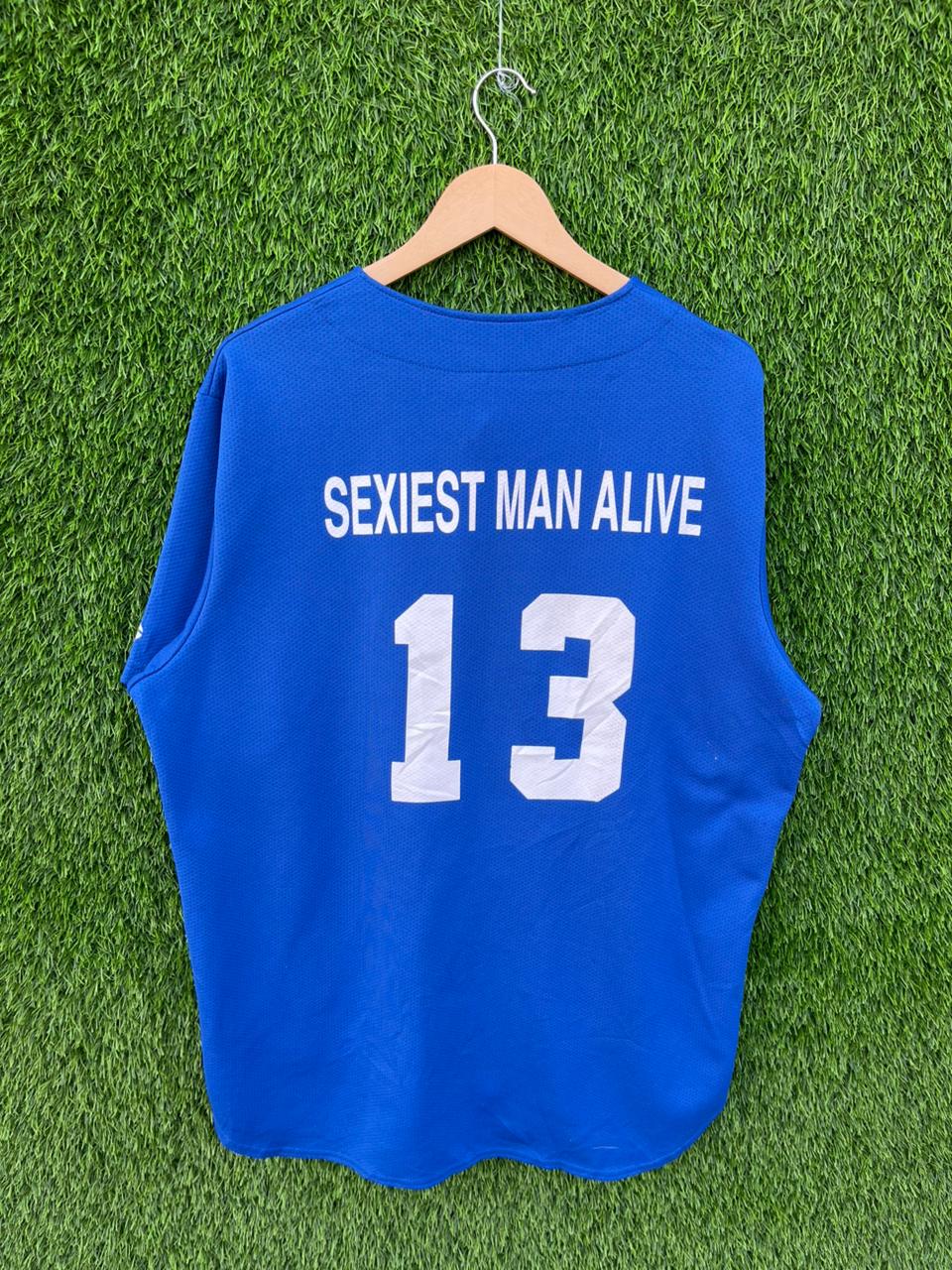 MLB SEXIEST MAN ALIVE Jersey  |Vintage Oversized  Streetwear | Men Women | online shopping