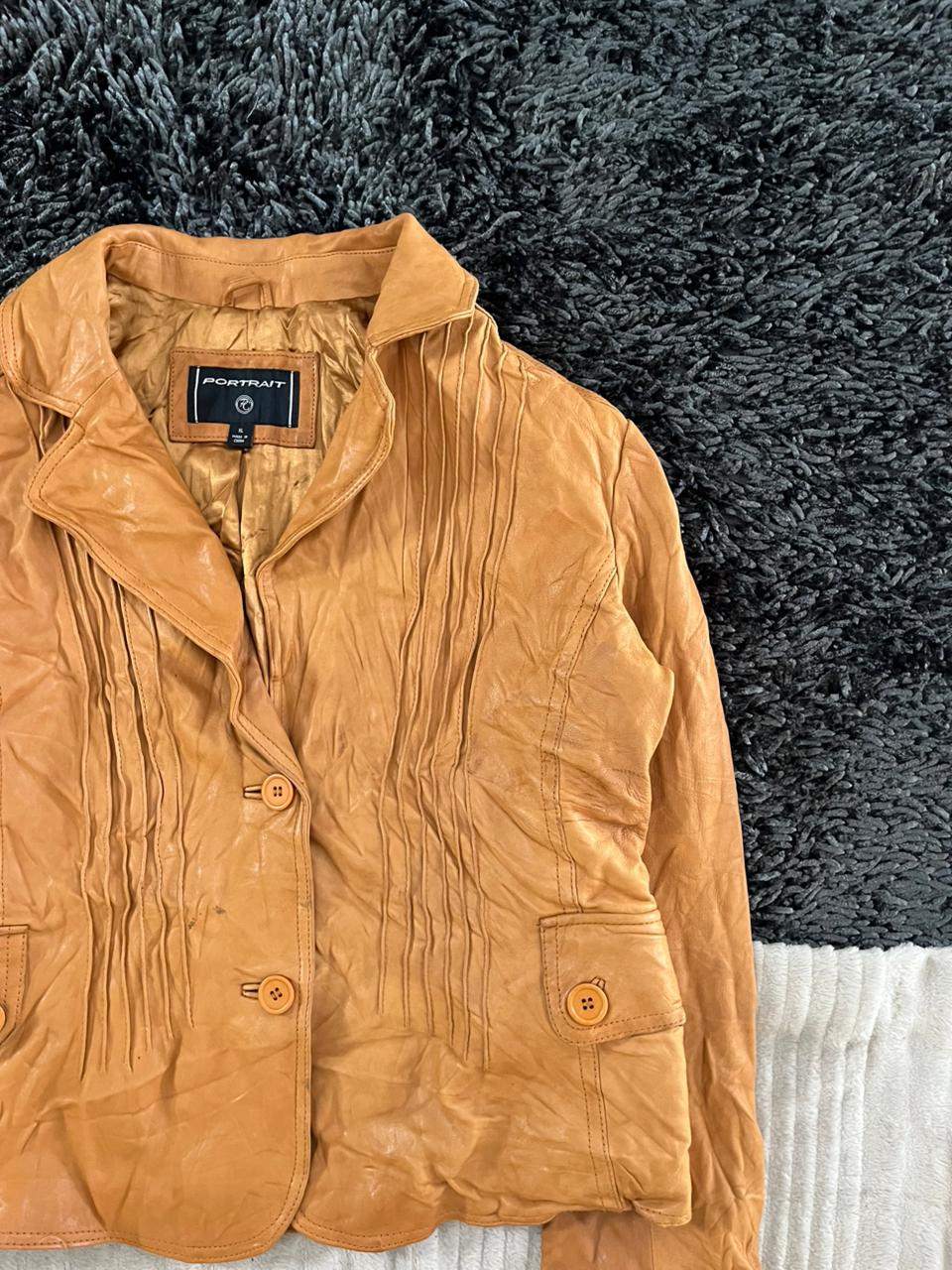 Portrait Leather jacket | Winterwear|Streetwear |Women leather jacket