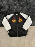 DRAGON EMBROIDERY JACKET | Full frontal zipper  | Jacket | Oversized Streetwear | Winterwear | Men Women | Cozy Fashion | Gym Fit | Online Shopping