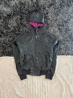 Reworked vintage Leather jacket | Winterwear|Streetwear