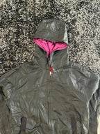 Reworked vintage Leather jacket | Winterwear|Streetwear
