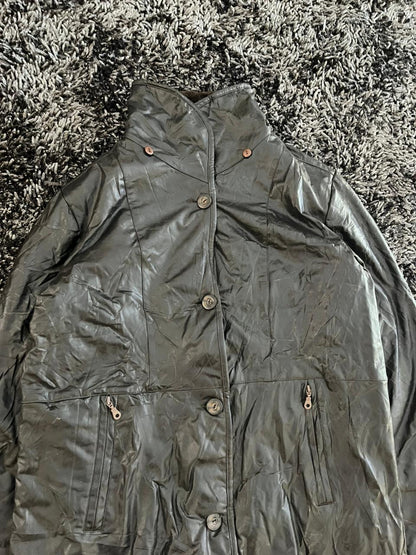 LONG Leather jacket | Winterwear|Streetwear