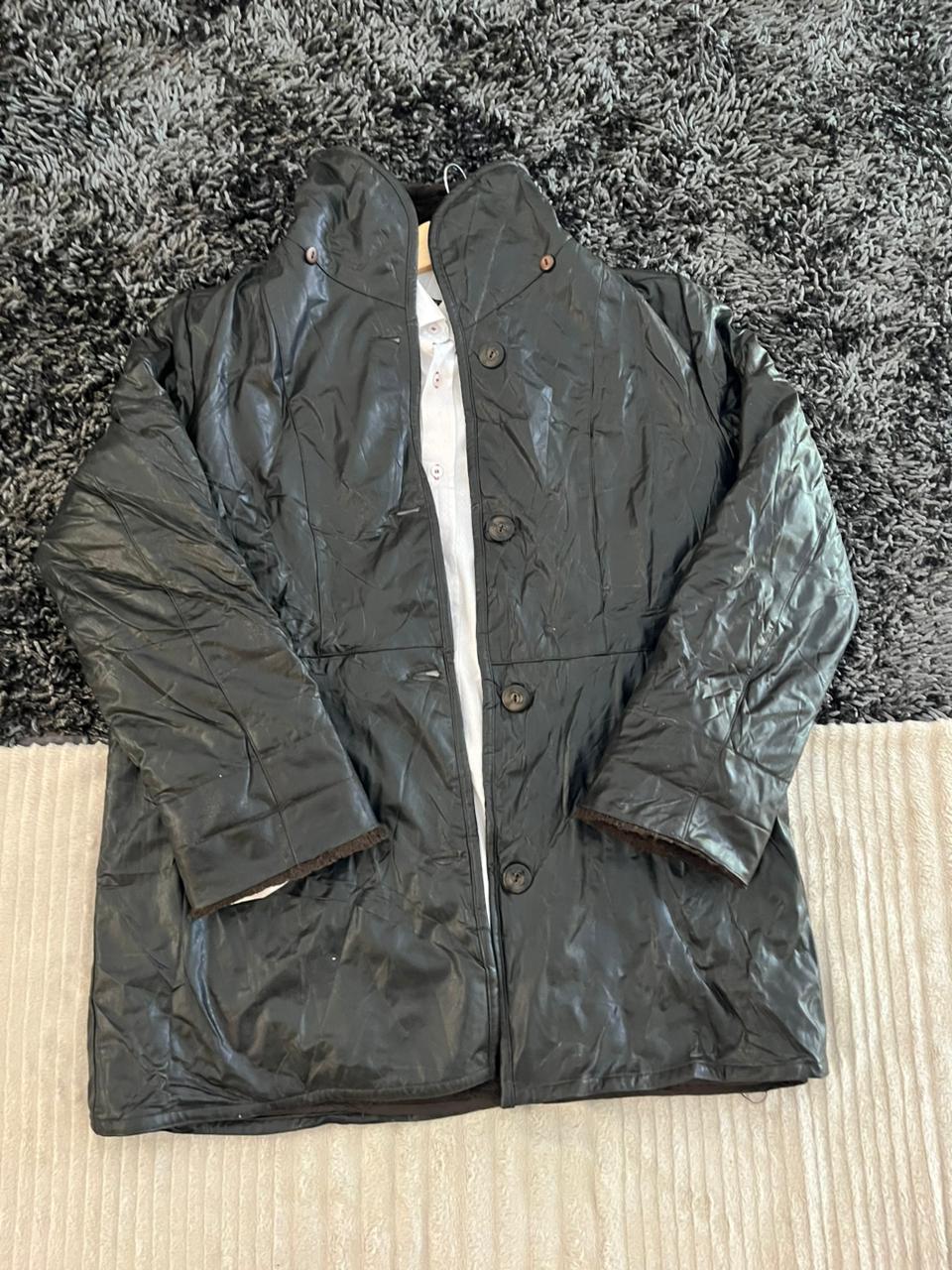 LONG Leather jacket | Winterwear|Streetwear