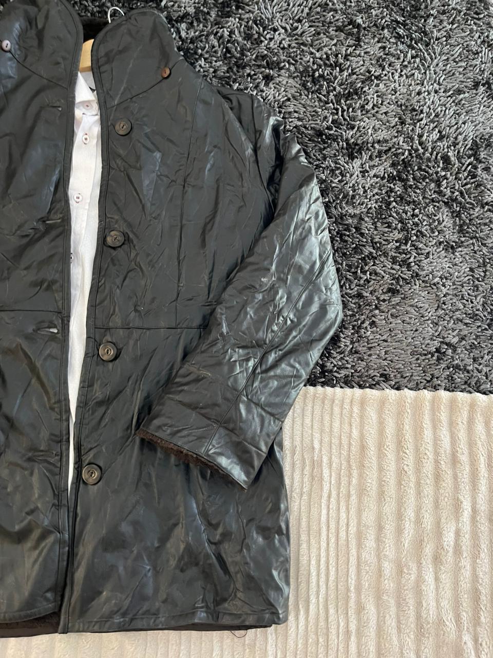 LONG Leather jacket | Winterwear|Streetwear