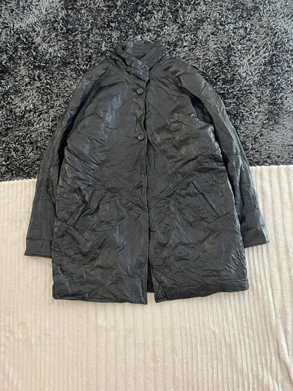 LONG Leather jacket | Winterwear|Streetwear