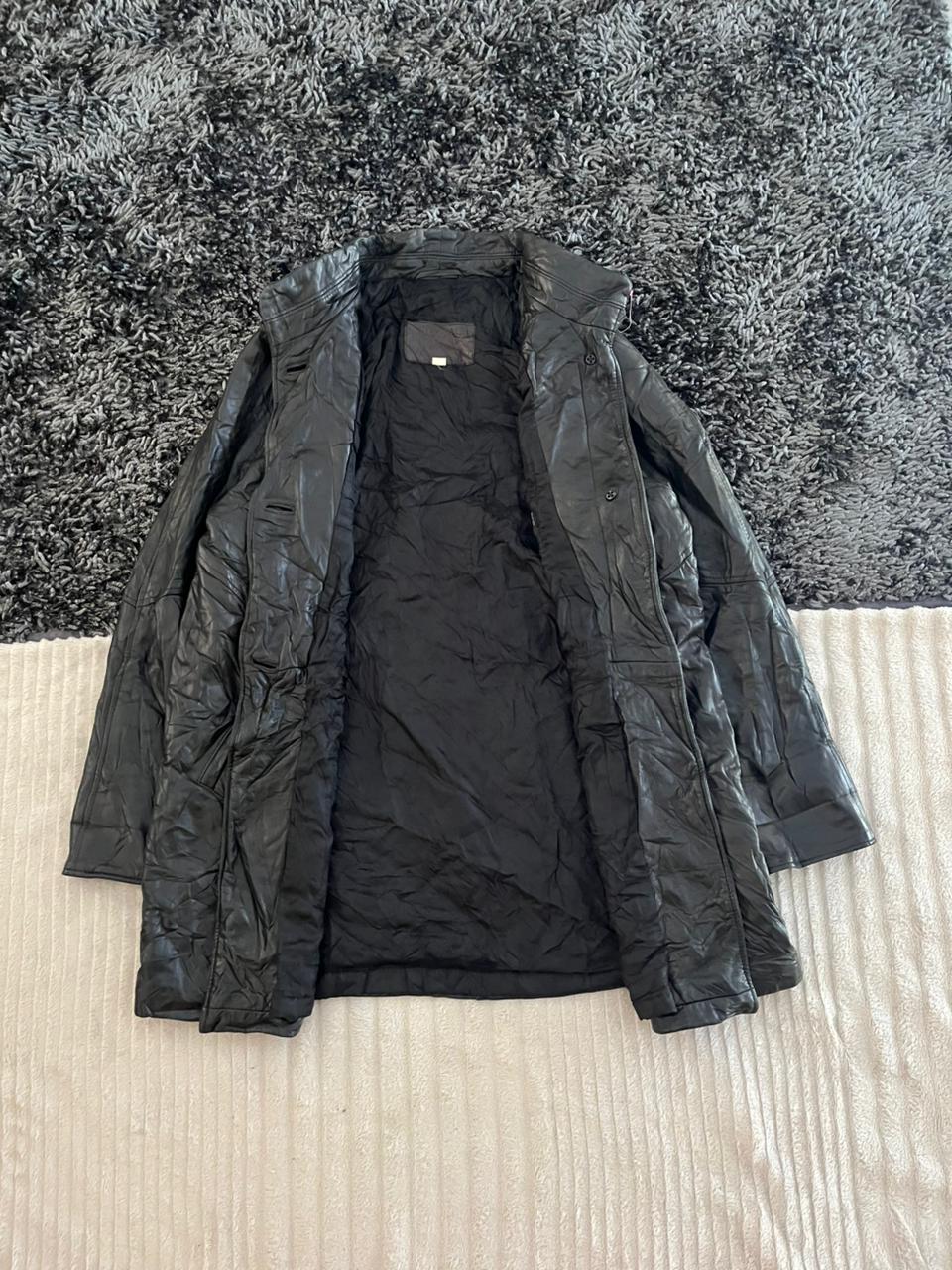 LONG Leather jacket | Winterwear|Streetwear