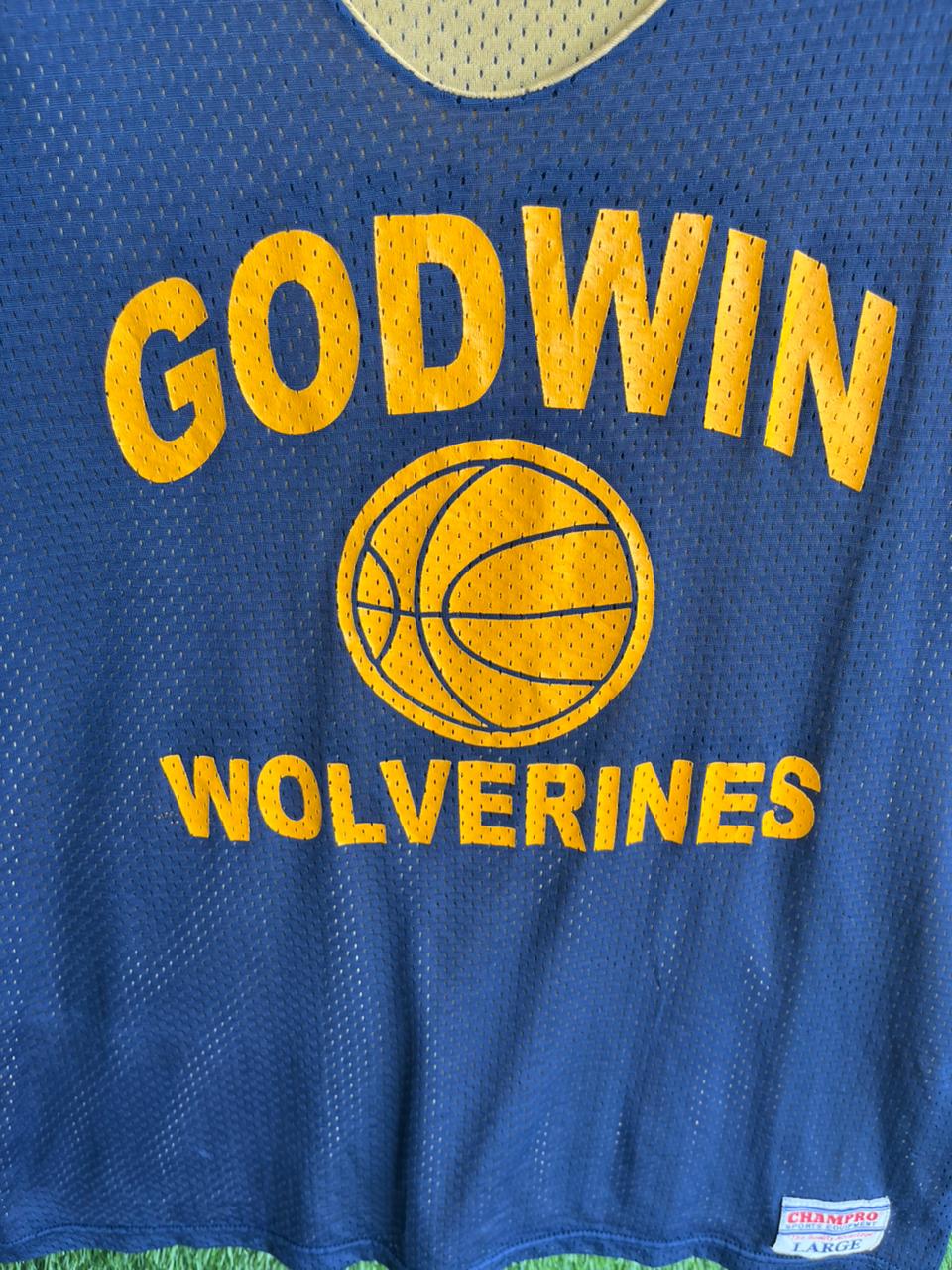 NBA GODWIN WOLVERINES Jersey |Vintage Oversized Streetwear | Men Women |  Online Shopping