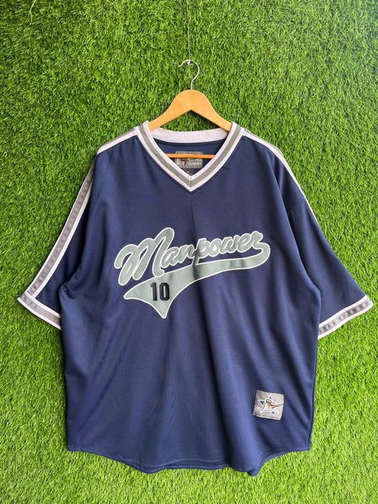MLB MANPOWER Jersey |Vintage Oversized Streetwear | Men Women |  Online Shopping