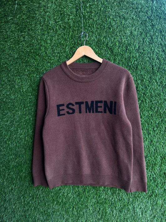 SWEATER ESTMENI |Vintage Oversized Streetwear | Men Women |  Online Shopping