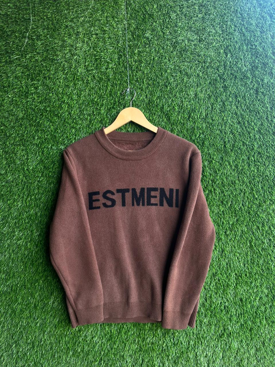 SWEATER ESTMENI |Vintage Oversized Streetwear | Men Women |  Online Shopping