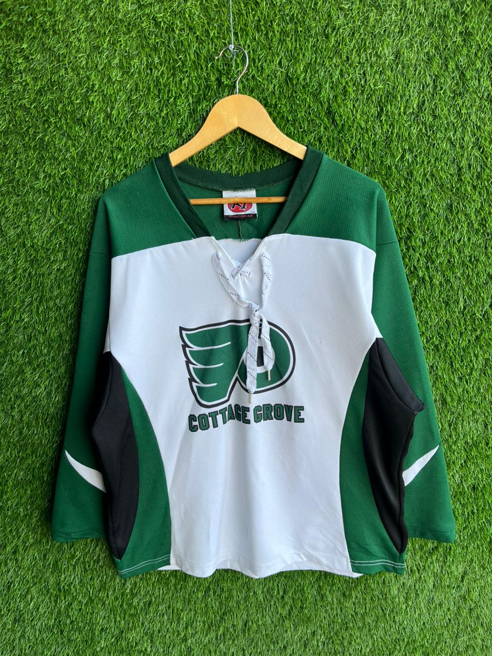 ICE HOCKEY COTTAGE GROVE Jersey |Vintage Oversized Streetwear | Men Women |  Online Shopping