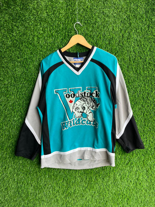 ICEHOCKEY OODSTOCK WILDCATS Jersey |Vintage Oversized Streetwear | Men Women |  Online Shopping