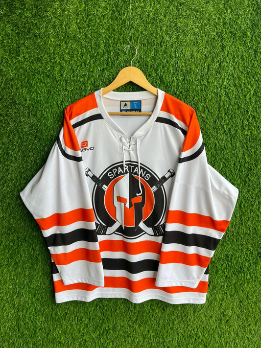 ICEHOCKEY SPARTANS Jersey |Vintage Oversized Streetwear | Men Women |  Online Shopping