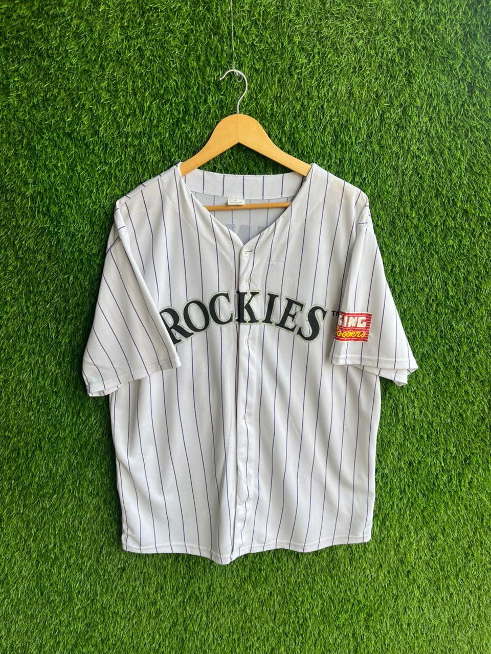 MLB ROCKIES Jersey |Vintage Oversized Streetwear | Men Women |  Online Shopping
