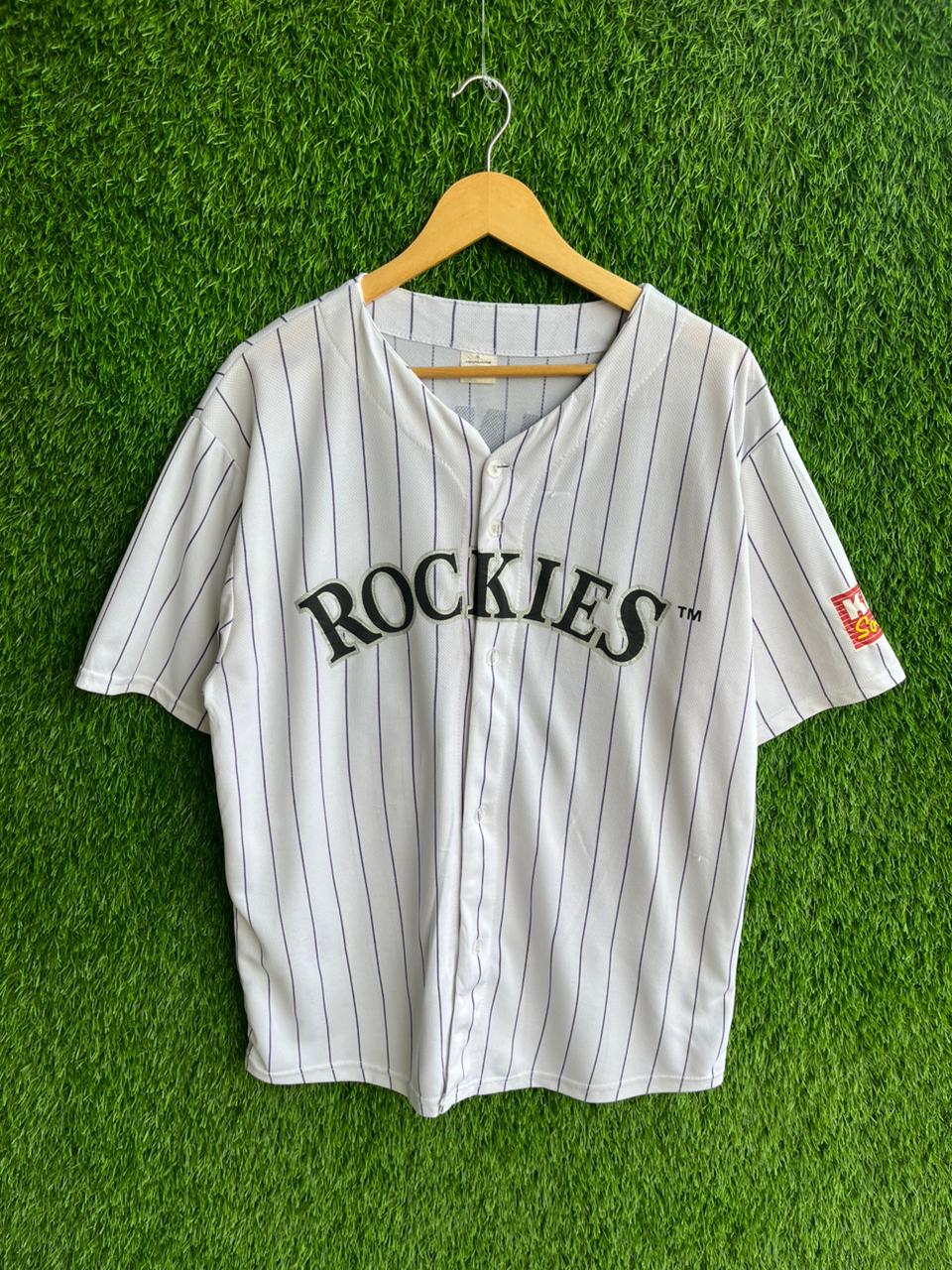 MLB ROCKIES Jersey |Vintage Oversized Streetwear | Men Women |  Online Shopping