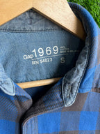 GAP 1969 Flannel Shirt for Men & Women | Oversized Checked Cotton Shirt | Winter Casual Wear India