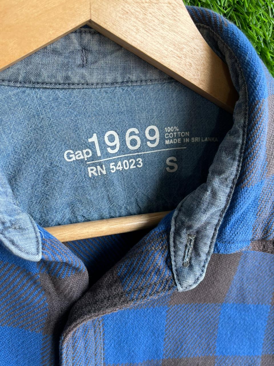 GAP 1969 Flannel Shirt for Men & Women | Oversized Checked Cotton Shirt | Winter Casual Wear India