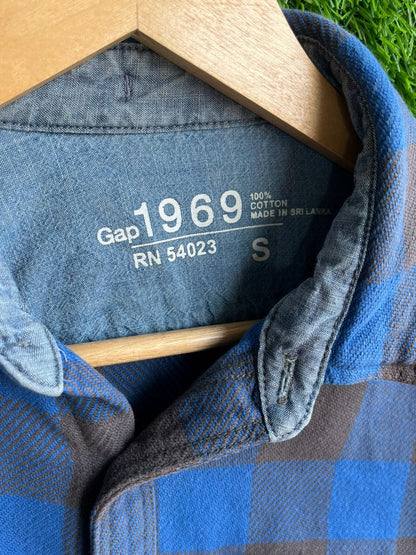 GAP 1969 Flannel Shirt for Men & Women | Oversized Checked Cotton Shirt | Winter Casual Wear India