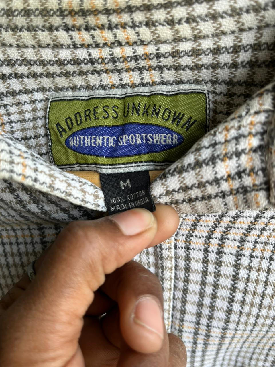 address unknown Flannel Shirt for Men & Women | Oversized Checked Cotton Shirt | Winter Casual Wear India