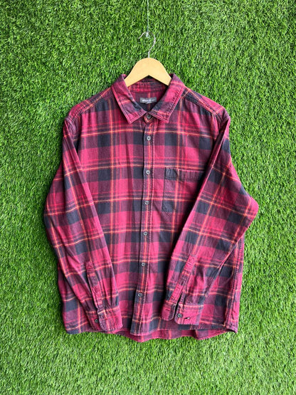 Eddie Bauer Flannel Shirt for Men & Women | Oversized Checked Cotton Shirt | Winter Casual Wear India