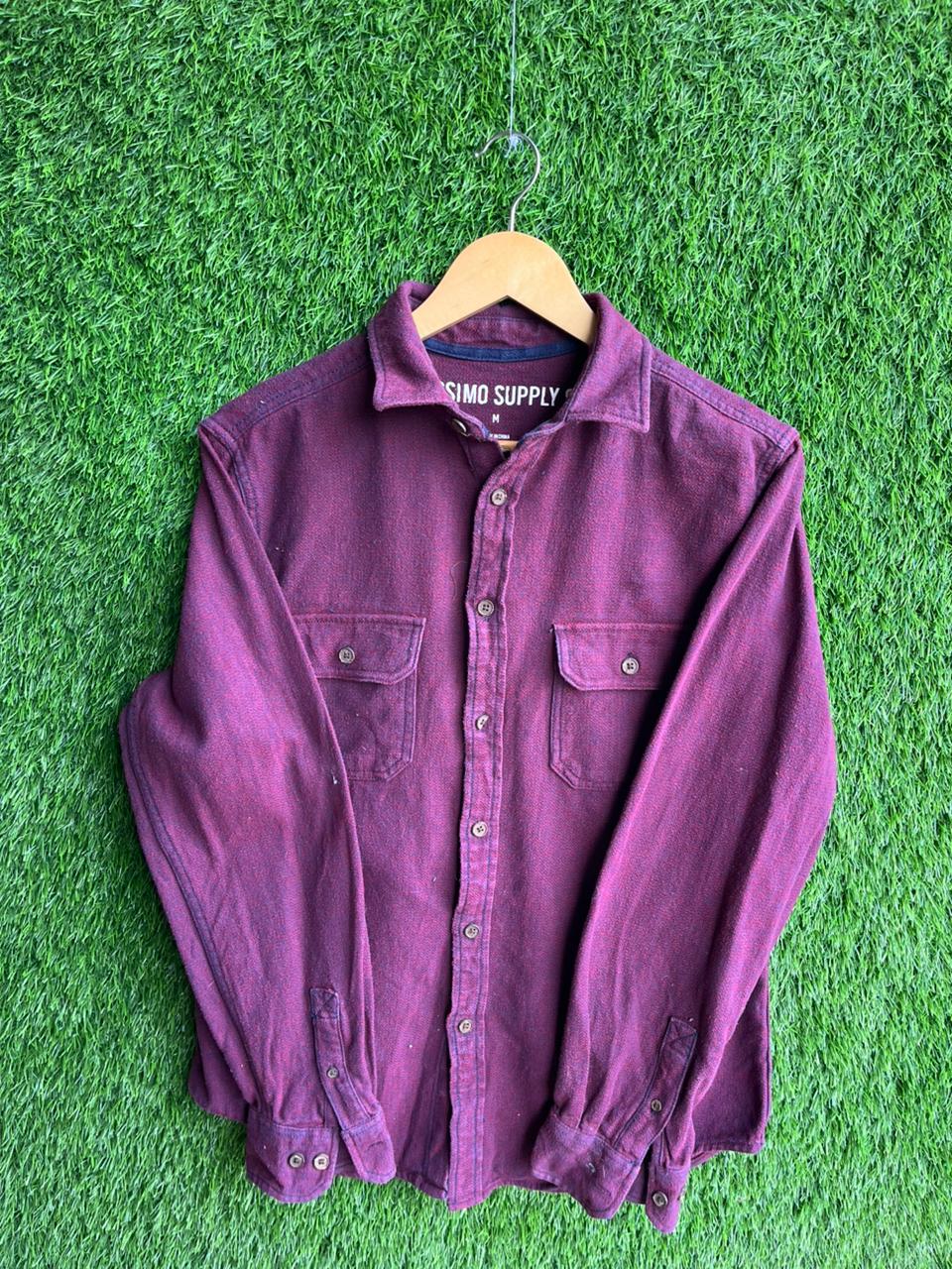 MOSSIMO SUPPLY Flannel Shirt for Men & Women | Oversized Checked Cotton Shirt | Winter Casual Wear India