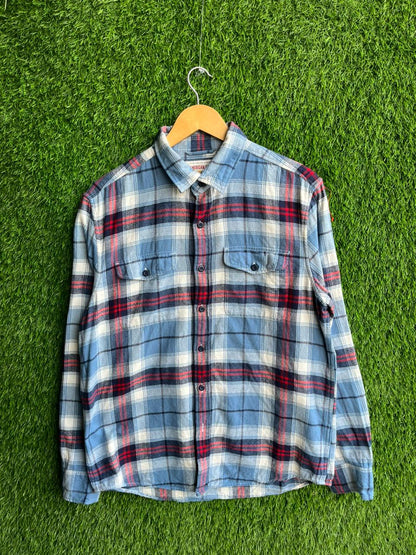 American eagle Flannel Shirt for Men & Women | Oversized Checked Cotton Shirt | Winter Casual Wear India