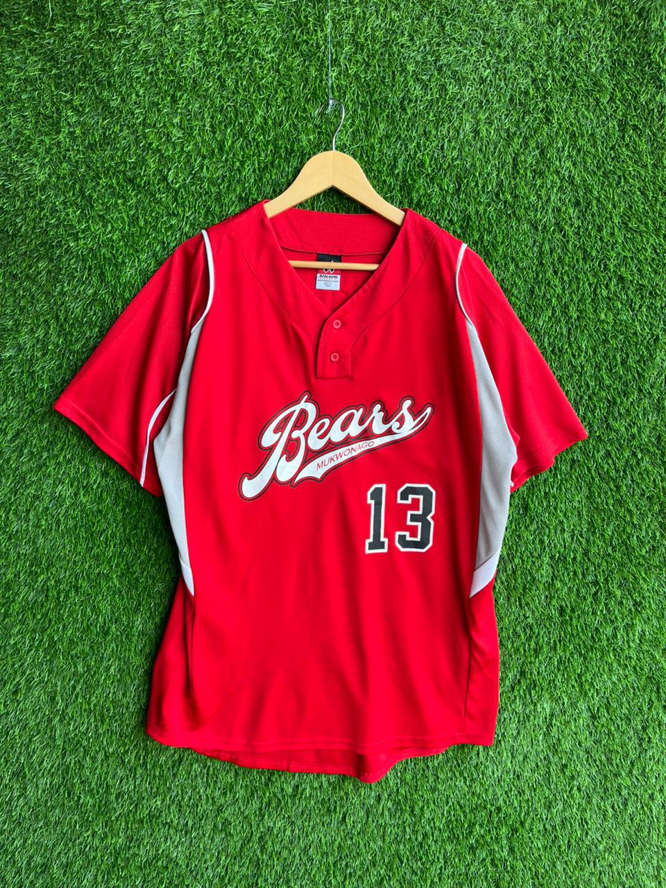 MLB BEARS 13 Jersey |Vintage Oversized Streetwear | Men Women |  Online Shopping