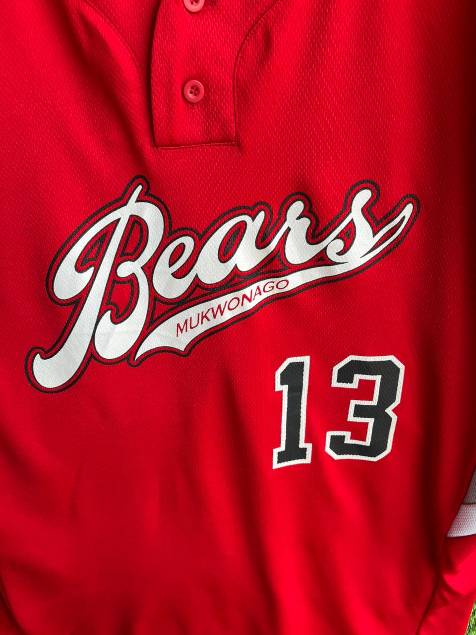 MLB BEARS 13 Jersey |Vintage Oversized Streetwear | Men Women |  Online Shopping
