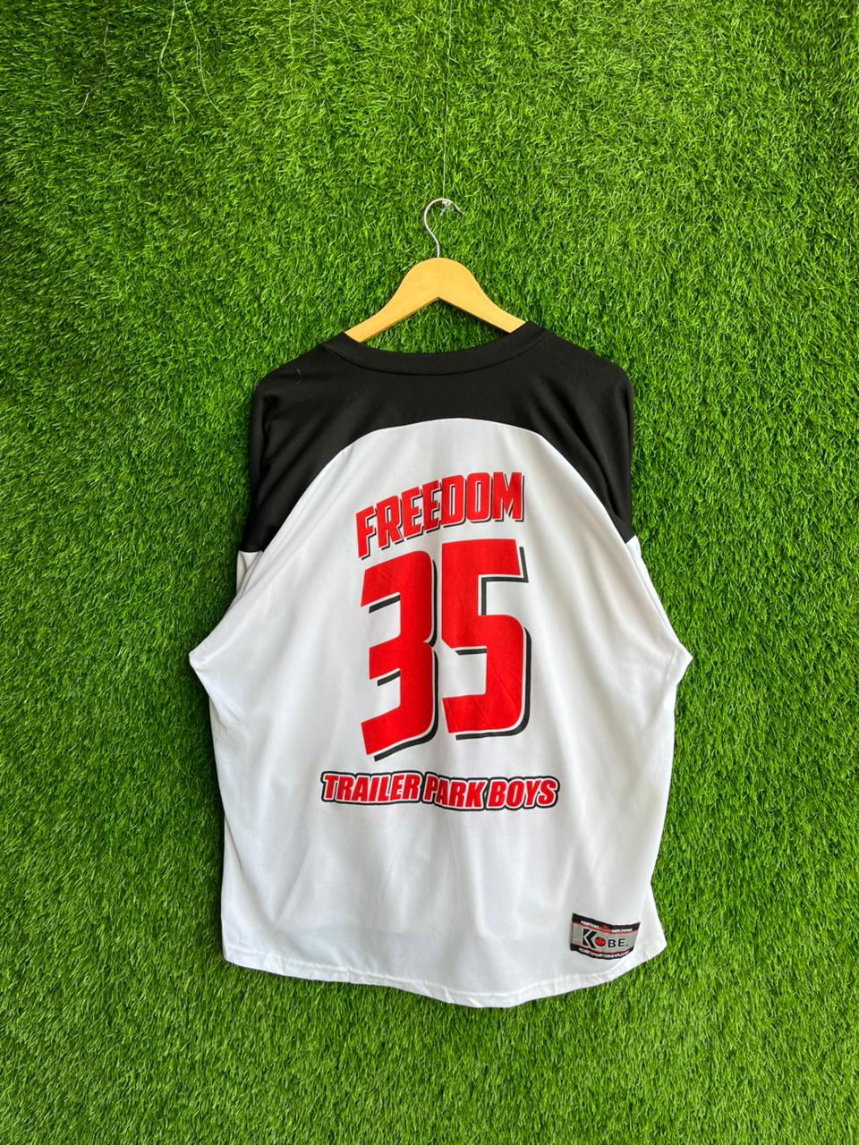 ICEHOCKEY FREEDOM 35 Jersey |Vintage Oversized Streetwear | Men Women |  Online Shopping
