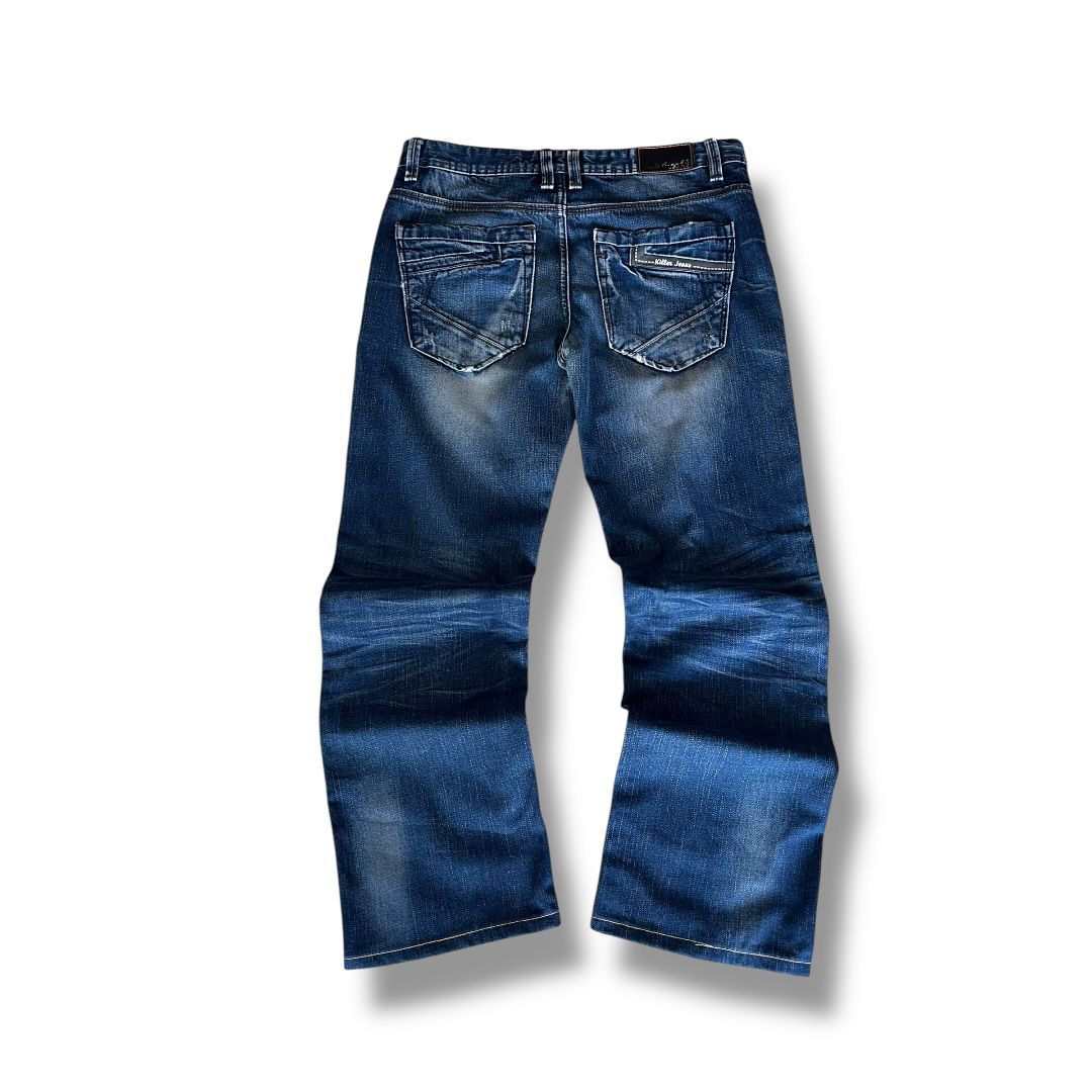 Killer Jeans |Straight Fit | Pre-Owned Streetwear Denim|  Men Women | Unisex  | Online Shopping