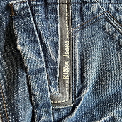 Killer Jeans |Straight Fit | Pre-Owned Streetwear Denim|  Men Women | Unisex  | Online Shopping