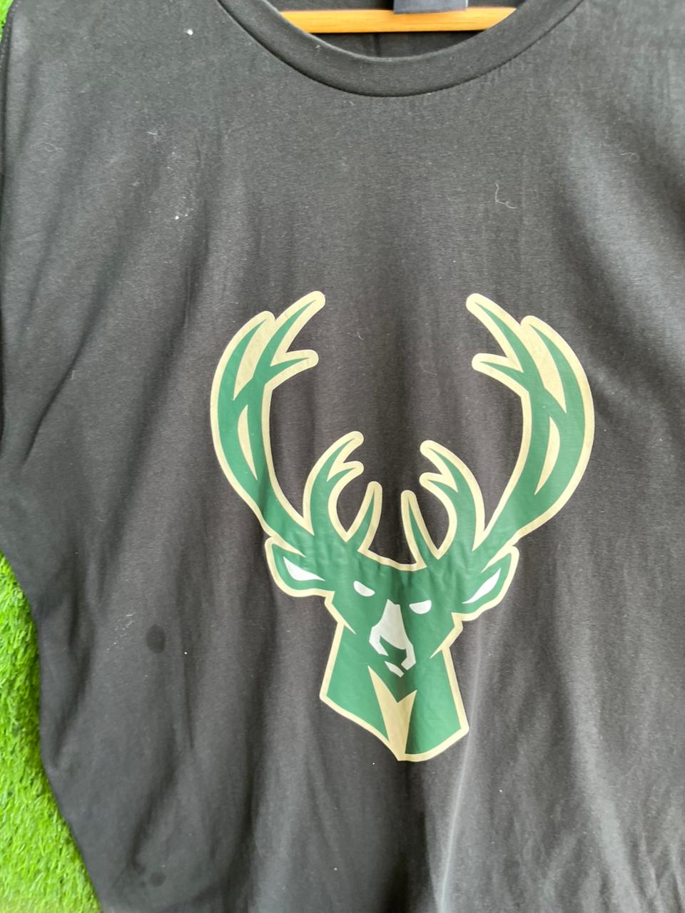 NBA MIlwaukee cotton T-shirt |Vintage Oversized Streetwear | Men Women |  Online Shopping